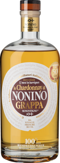 Nonino Grappa Monovitigno Chardonnay, Unbekannt