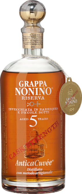 Grappa Nonino Antica Cuvée Riserva Cask Strength, Unbekannt