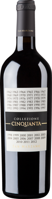 Collezione Cinquanta Vino Rosso, Apulien, Halbtrocken