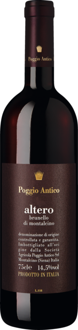 Poggio Antico Altero Brunello 2015, Toskana, Trocken