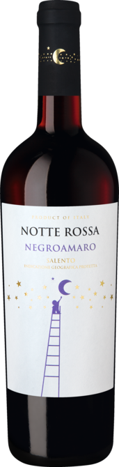 Notte Rossa Negroamaro 2022, Apulien, Halbtrocken