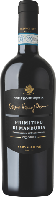 Cosimo Varvaglione Collezione Privata Primitivo 2019, Apulien, Halbtrocken