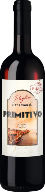 Viada Voglia Primitivo 2022, Apulien, Halbtrocken