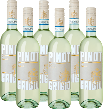 Sparpaket Cinolo Pinot Grigio, Venetien, Trocken