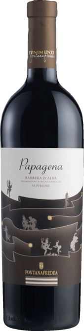 Fontanafredda Papagena Barbera d'Alba Superiore 2021, Piemont, Trocken