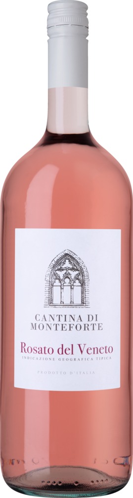 Cantina di Monteforte Rosato 2023, Venetien, Halbtrocken 6123110 Roséwein Enzo